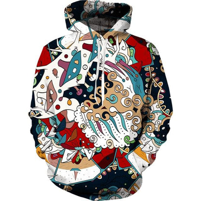 Spring And Autumn Vintage Female/Male Suit Ethnic Style Men's Hoodies Pants Two Piece Set Long Sleeve Men's Clothing Suit