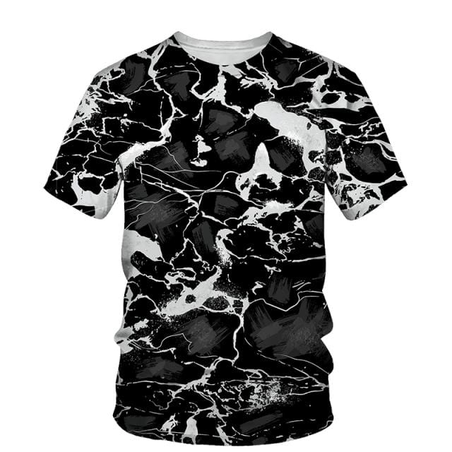 Hip Hop T Shirt Mens Graffiti Print Set Short Sleeve Summer Casual T-shirt/Shorts/Two Piece Suit 2022 New Fashion Men&#39;s Clothing