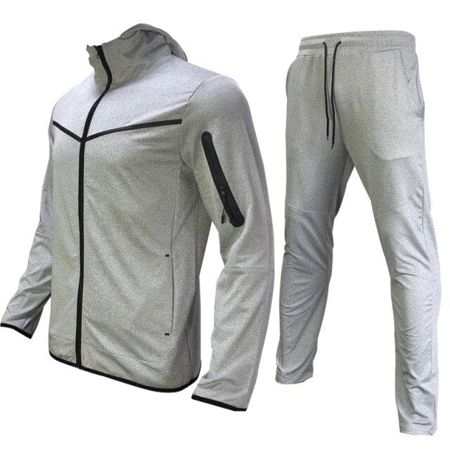 Mens Casual Sets Streetwear Spring Man Tracksuit 2022 Hoodies Sportswear Male Two Pieces Sets Clothing Jacket+Pants Sports Suits