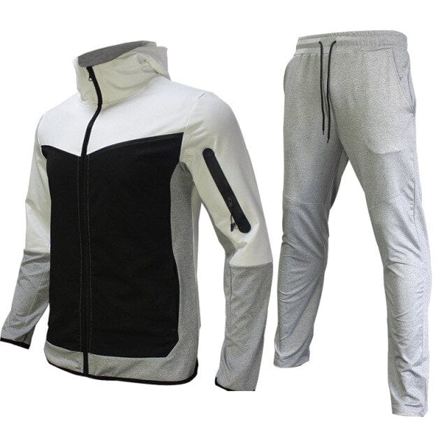 Mens Casual Sets Streetwear Spring Man Tracksuit 2022 Hoodies Sportswear Male Two Pieces Sets Clothing Jacket+Pants Sports Suits