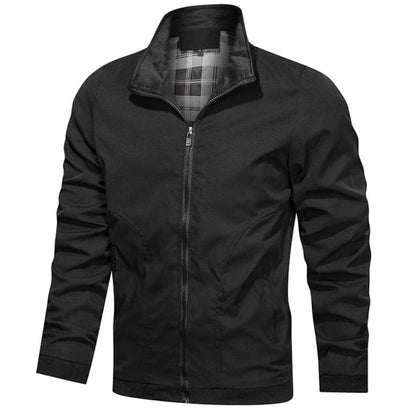 Men Fashion Jacket Men New Casual Windbreaker Bomber Jacket Coats Men  Spring Autumn Outdoor Waterproof Slim Jackets Mens