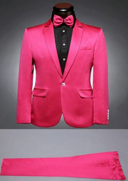 Newest Groomsmen Shiny Silver Grey Groom Tuxedos Peak Lapel Men Suits Wedding/Prom Best Man Blazer ( Jacket+Pants+Tie )