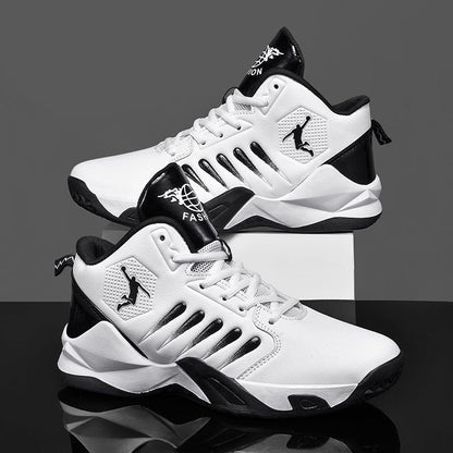 Fashionable men's high-top casual sports shoes  men's basketball shoes special soft and comfortable running basketball shoes