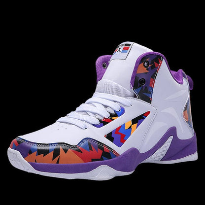 Fashionable men's high-top casual sports shoes  men's basketball shoes special soft and comfortable running basketball shoes