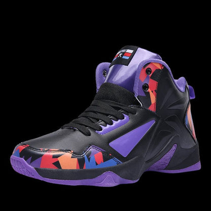 Fashionable men's high-top casual sports shoes  men's basketball shoes special soft and comfortable running basketball shoes
