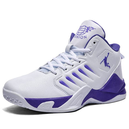 Fashionable men's high-top casual sports shoes  men's basketball shoes special soft and comfortable running basketball shoes