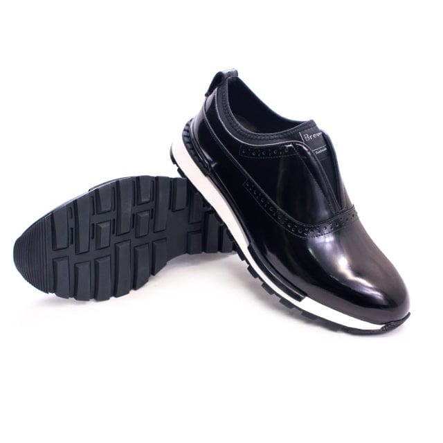 Men&#39;s Leather Shoes Comfortable Casual Men&#39;s Shoes Non-Slip Sole Glossy Sneakers Wedding High-End Occasion Dating Men&#39;s Shoes