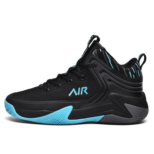 Flywire Basketball Shoes for Men Breathable High Top Training Shoes Shock-Absorbant Basketball Boots Non Slip Outdoor Trainers