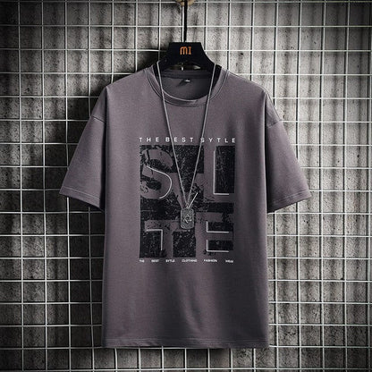 Fashion Brand Hip Hop Men T-Shirts  Summer Men's T Shirt New Casual Solid Tshirts Street Brand Clothing Men Tee Shirts Tops