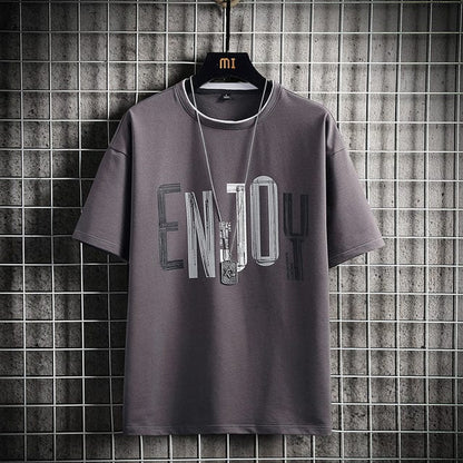 Fashion Brand Hip Hop Men T-Shirts  Summer Men's T Shirt New Casual Solid Tshirts Street Brand Clothing Men Tee Shirts Tops