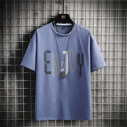 Fashion Brand Hip Hop Men T-Shirts  Summer Men's T Shirt New Casual Solid Tshirts Street Brand Clothing Men Tee Shirts Tops