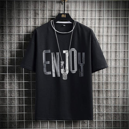 Fashion Brand Hip Hop Men T-Shirts  Summer Men's T Shirt New Casual Solid Tshirts Street Brand Clothing Men Tee Shirts Tops