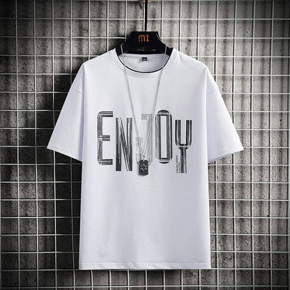 Fashion Brand Hip Hop Men T-Shirts  Summer Men's T Shirt New Casual Solid Tshirts Street Brand Clothing Men Tee Shirts Tops