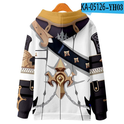Fashion Design Genshin Impact Albedo 3D Hoodies Fashion Fall Winer Hoodies Sweatshirts Youthful Kawaii Women/Men Kids Clothes