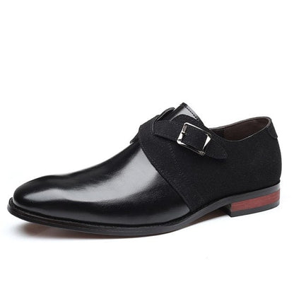 Men's Business Oxford Shoes Luxury Leather Dress shoes Casual pointed Formal Shoes For Men Fashion Comfortable Wedding flat
