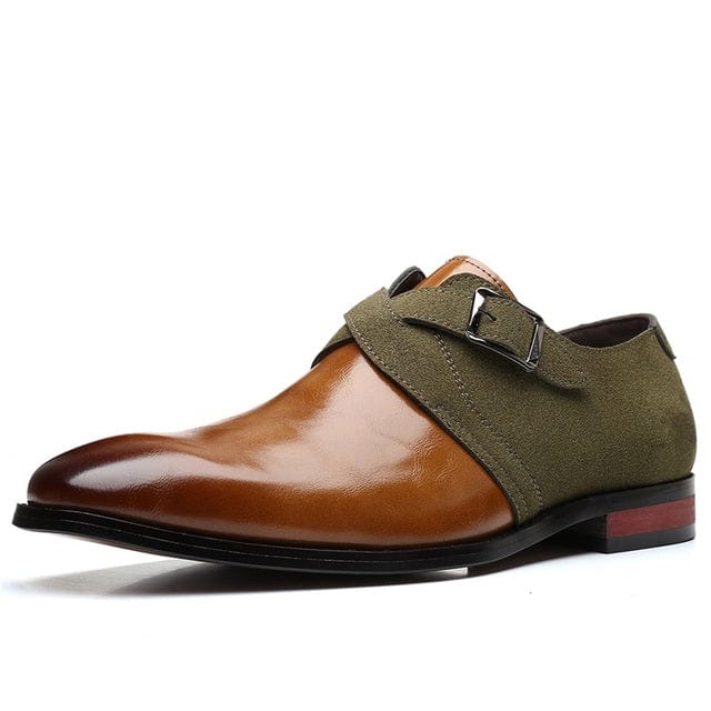 Men's Business Oxford Shoes Luxury Leather Dress shoes Casual pointed Formal Shoes For Men Fashion Comfortable Wedding flat
