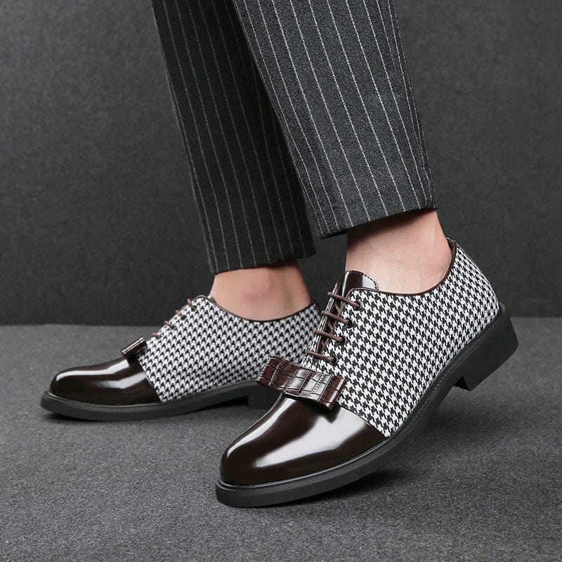 New Mens Dress Shoes Personality Fashion Leather Shoe Fashion Handmade Wedding Party Shoes Men Loafers Oxford Shoes Men Big Size