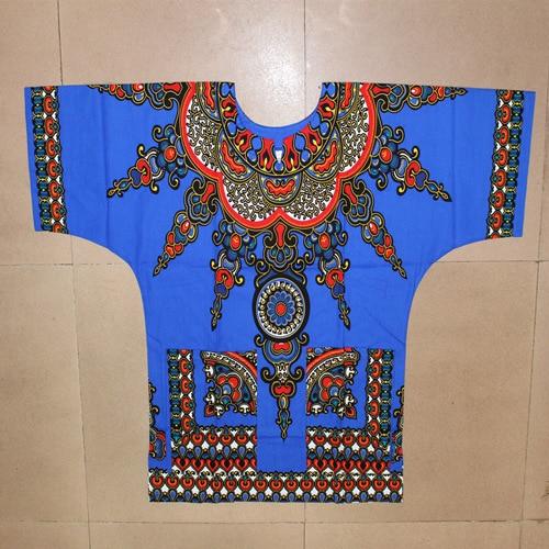 African printed 100% cotton Dashiki T-shirts for unisex (MADE IN THAILAND)