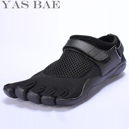 Big Size 45 44 Sale Yas Bae Design Rubber with Five Fingers Outdoor Slip Resistant Breathable Light weight sneakers Shoe for Men