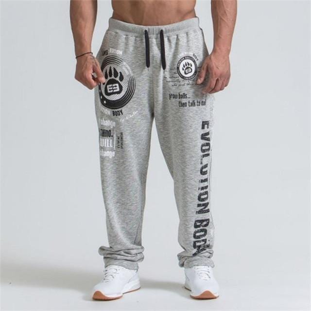 New Running Jogging Pants Men Cotton Soft Bodybuilding Joggers Sweatpants Harem Long Trousers Gym Fitness Sport Training Pants